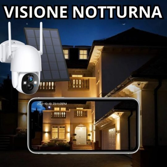 telecamera solare da esterno 07